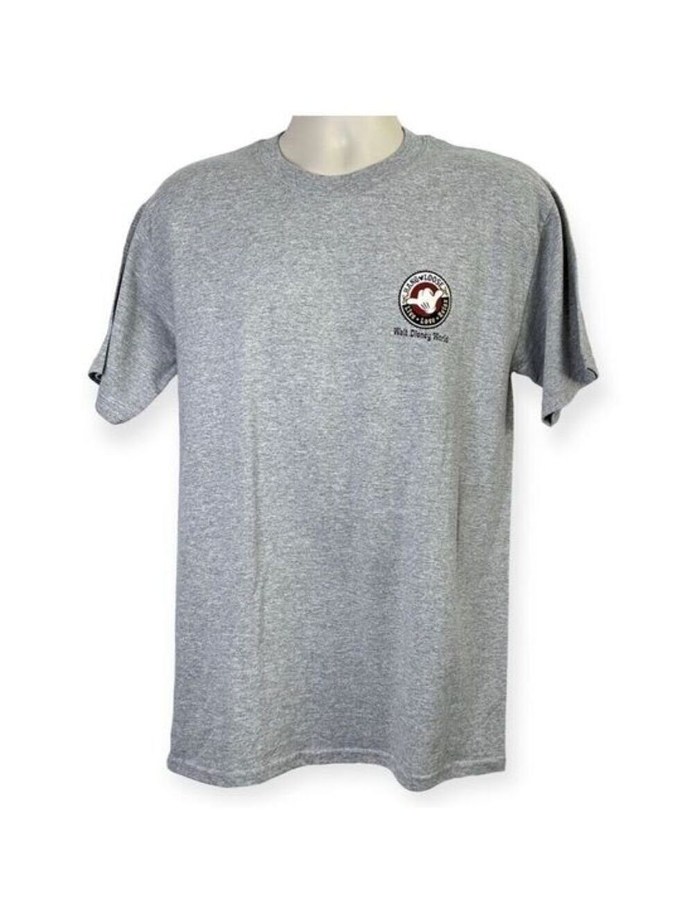 Vintage Walt Disney World Gray Hang Loose Graphic T-Shirt‎ Size M
